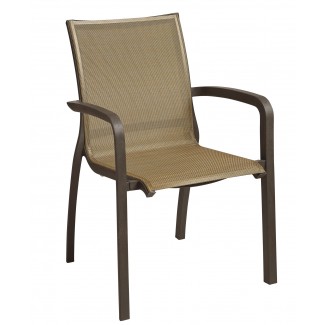 Grosfillex Sunset collection arm chair